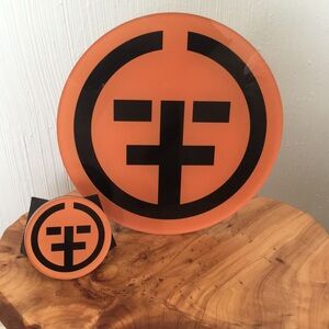 Farmer and the Felon California based cannabis brand Logo art Wall counter